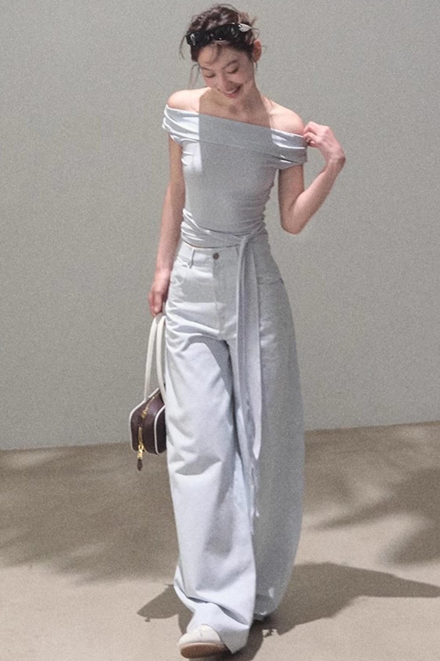 Summer Chic One-Shoulder Top