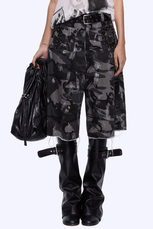 Camo Rivet Jeans