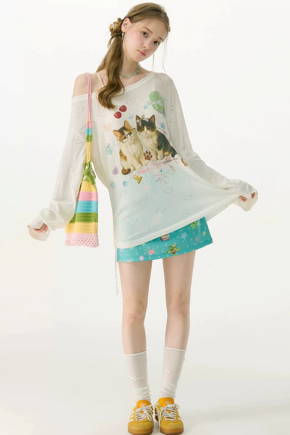 Fairy Tale Forest Mini Skirt