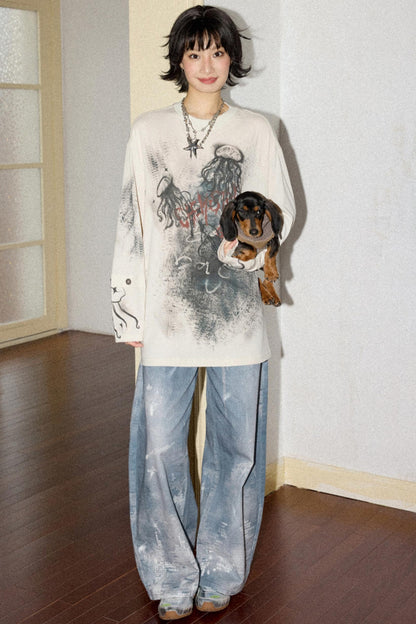 Tidal Gravity Peplum Tee