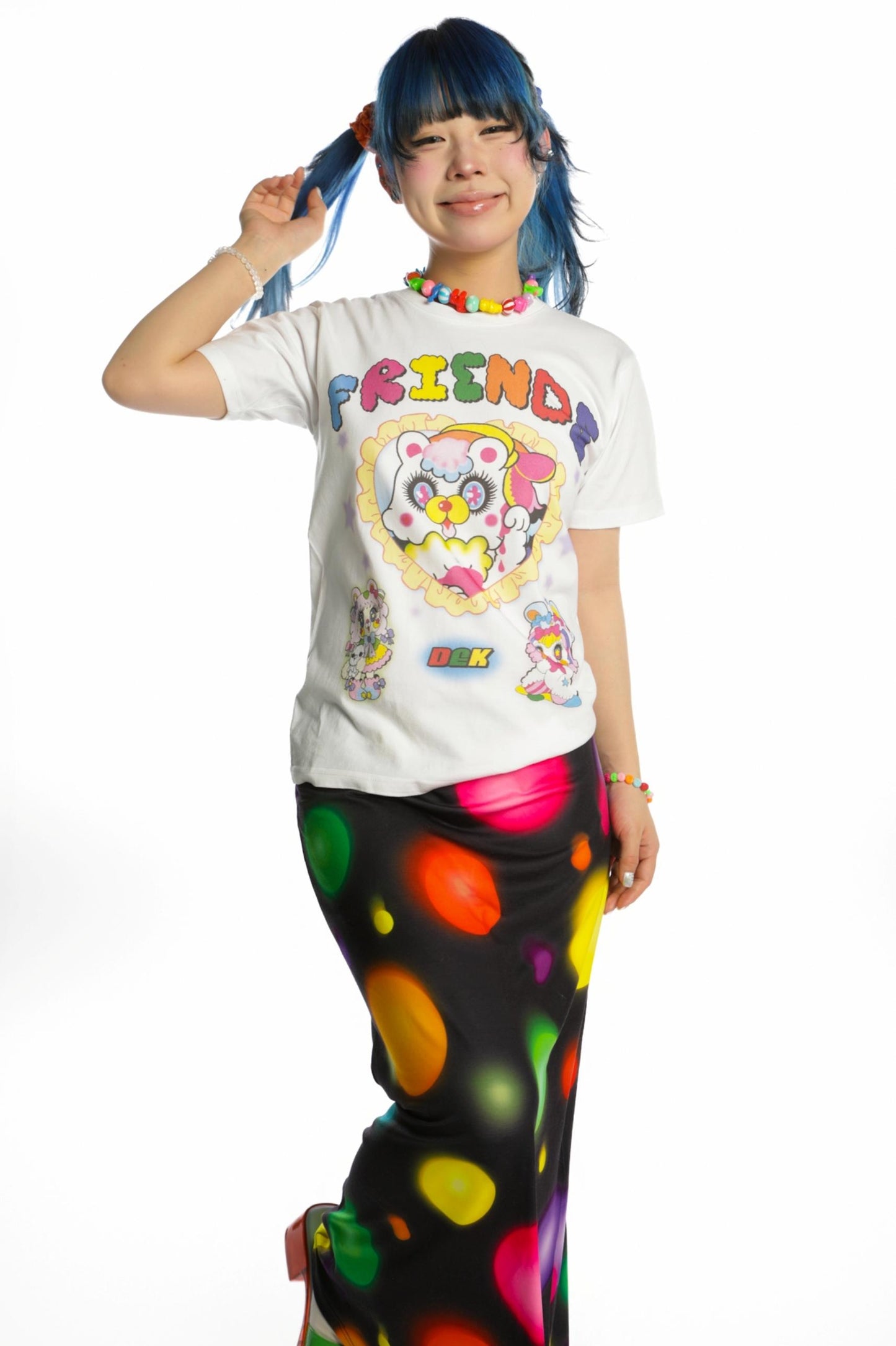 Showa Girly Cotton Shoulder T-shirt