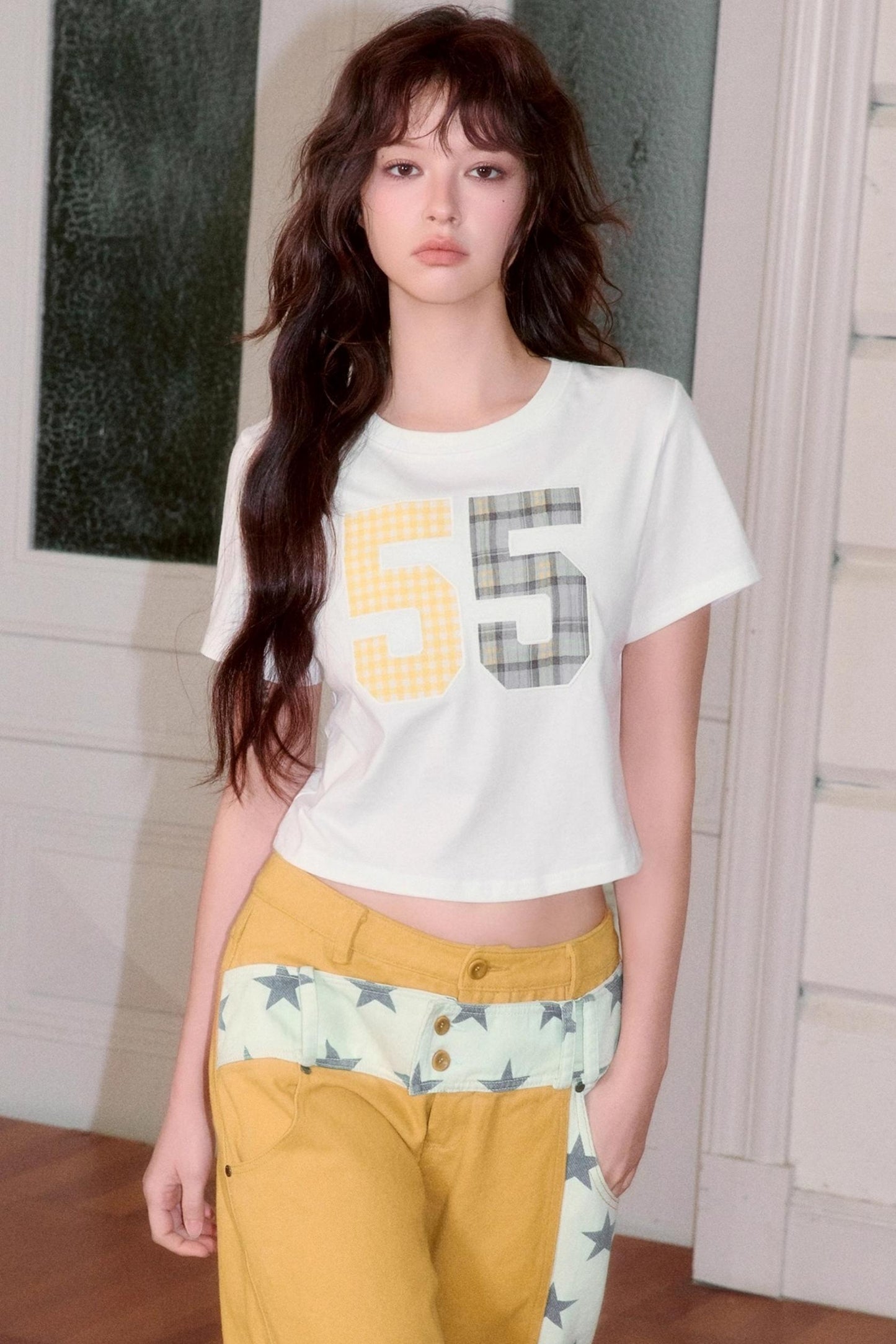 New Retro Digital Short Sleeve T-Shirt