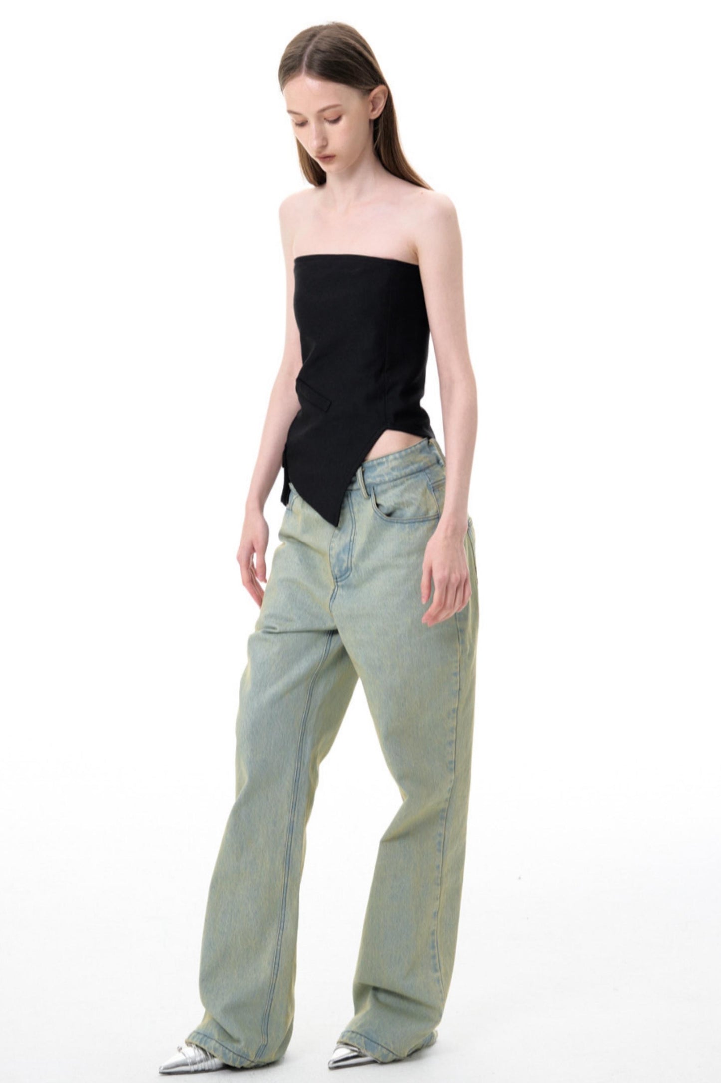 Strapless Sheath Top