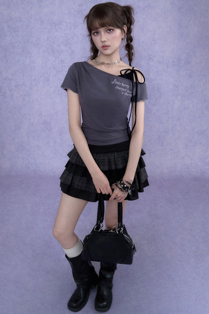 Pure Desire One-Shoulder T-Shirt