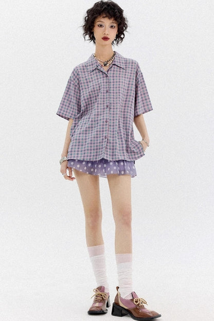 Plaid Summer Shirt