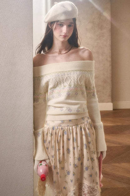 Fresh Floral Skirt Set-Up