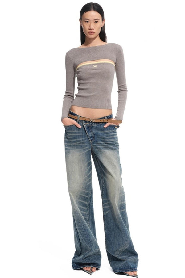 Turin Mulberry Silk Wool Top