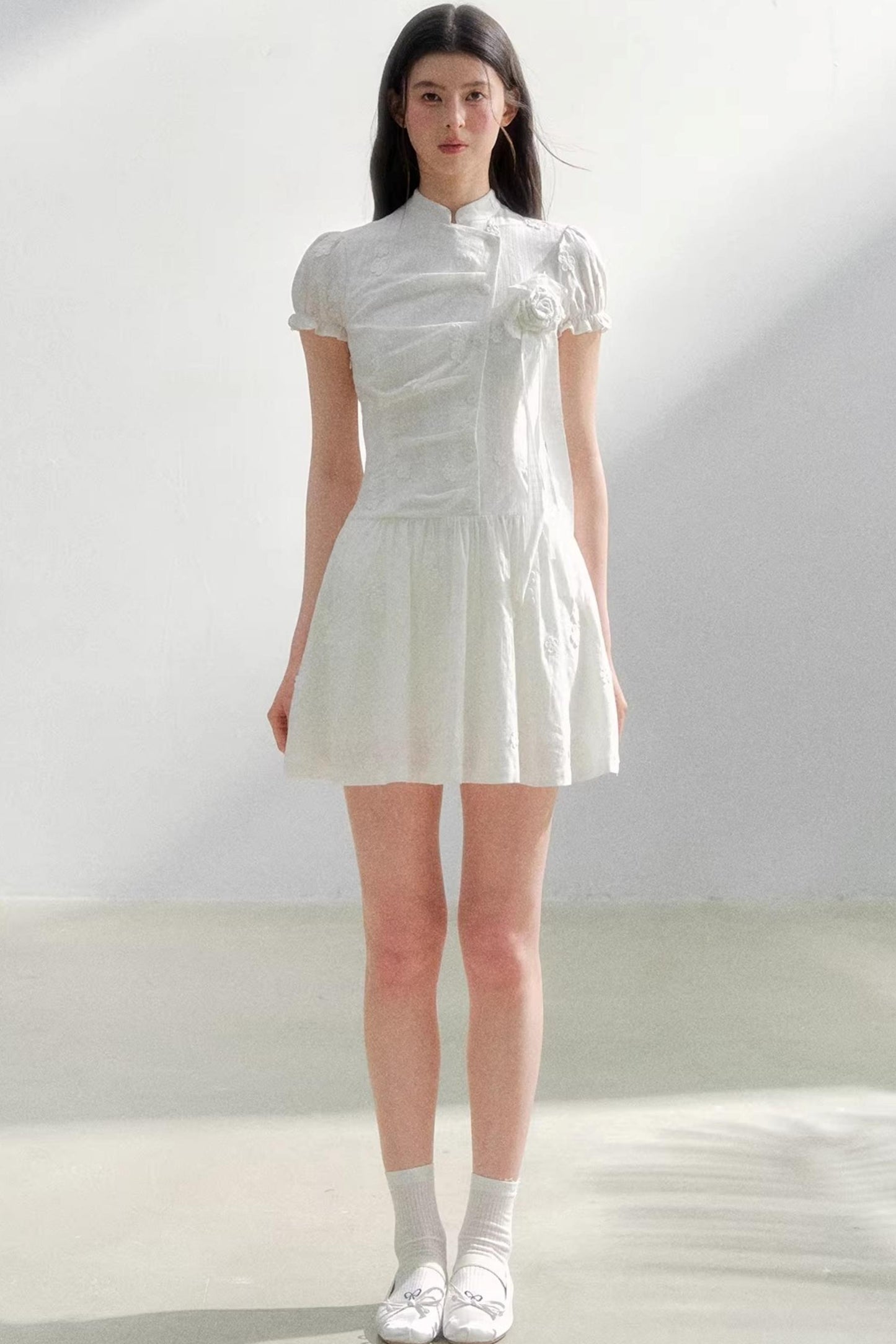 Retro Style Cheongsam Dress