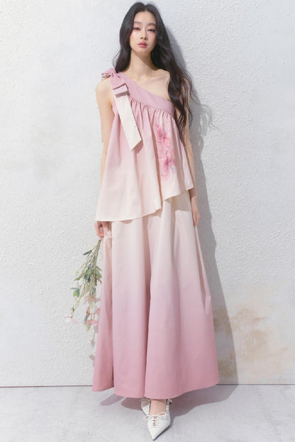 Spring Blossom Tea Dress