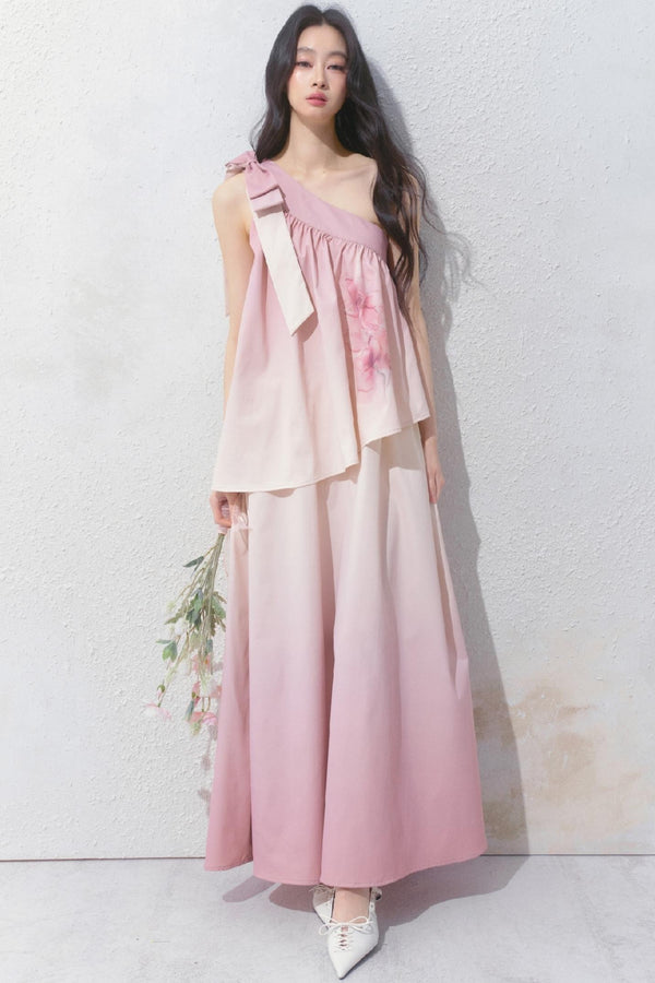 Spring Blossom Tea Dress