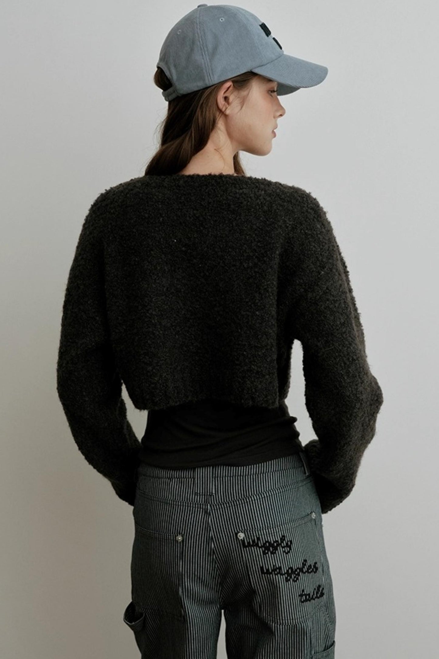 Embroidered Airy Drapey Pants