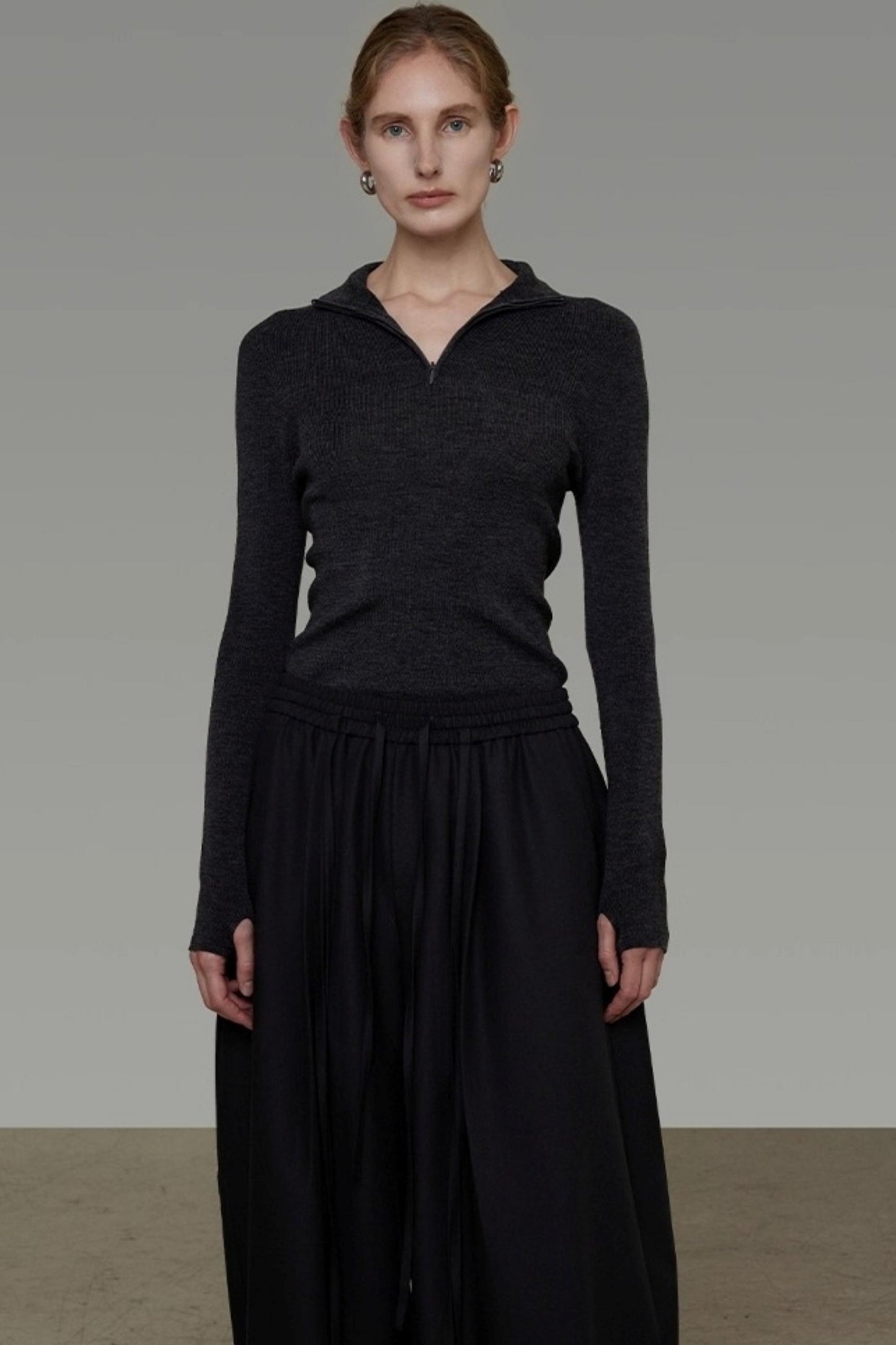 Slim Knitted Base Sweater