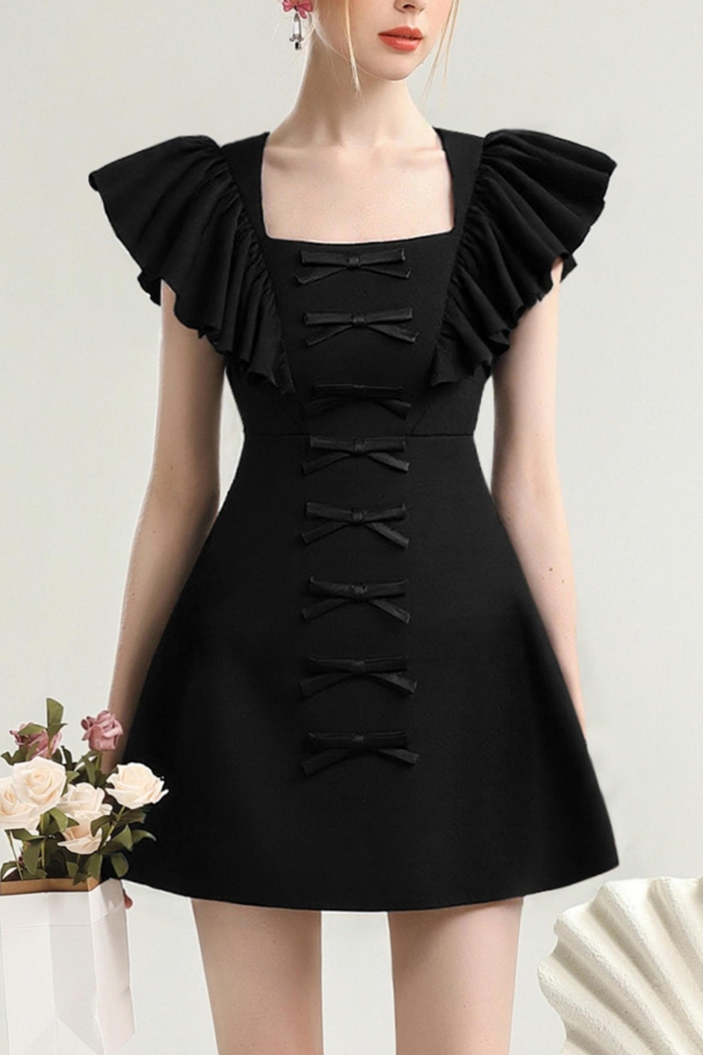 Chic Slim Square Dress