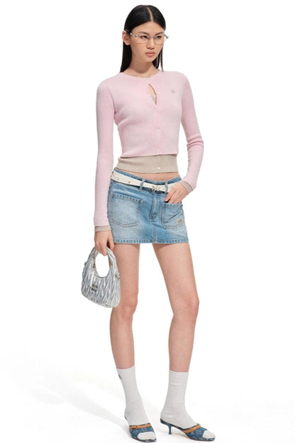 Sheep Wool Knit Cardigan