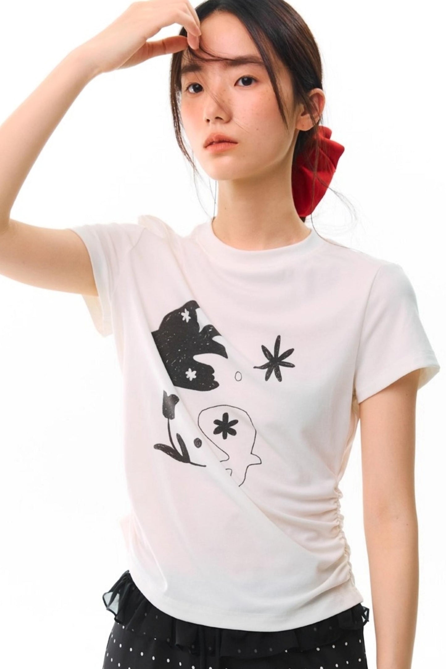 Asuka Inflorescence Tencel Top