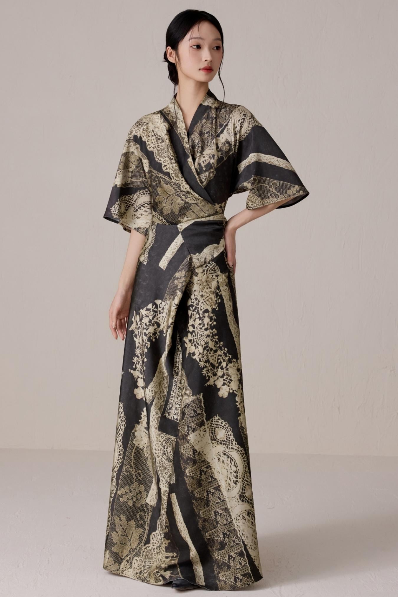 Ethnic Elegance Maxi Dress