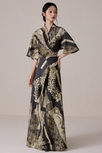 Ethnic Elegance Maxi Dress