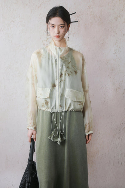 Green Tassel Tank Dress