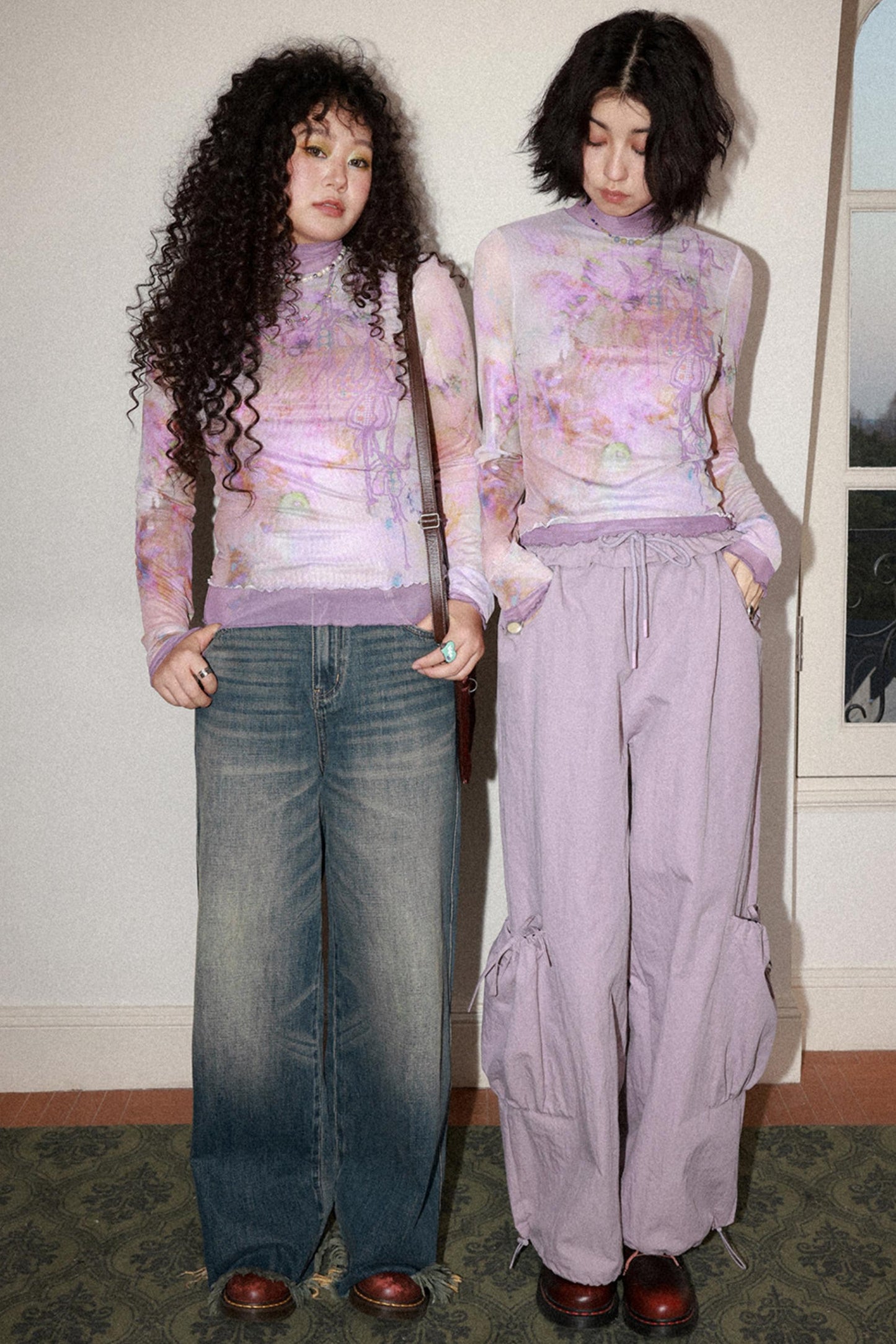Vintage Whiskered Denim Pants