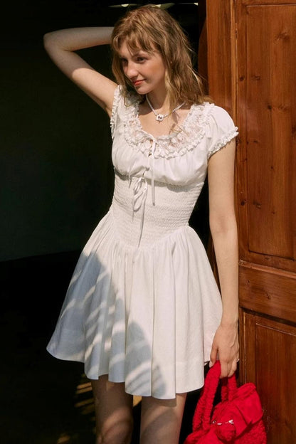 Uena Lace A-Line Dress