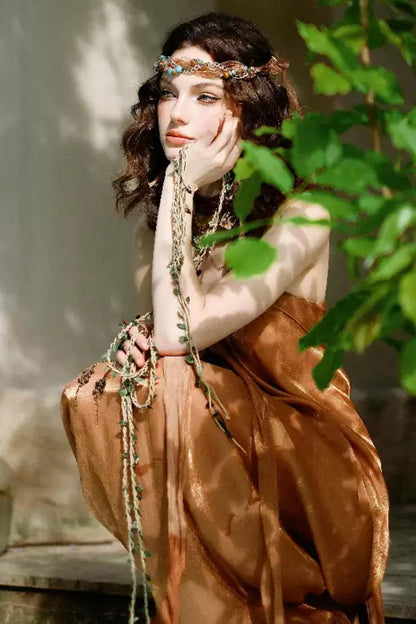 Vintage Greek Bodycon Dress