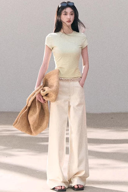 Melody Gradient Lace Top