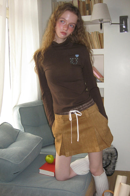 Early Winter Ruched Top