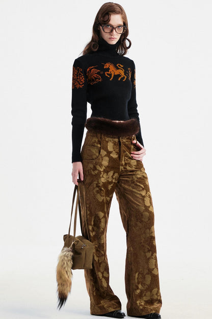 Vintage Jacquard Sweater