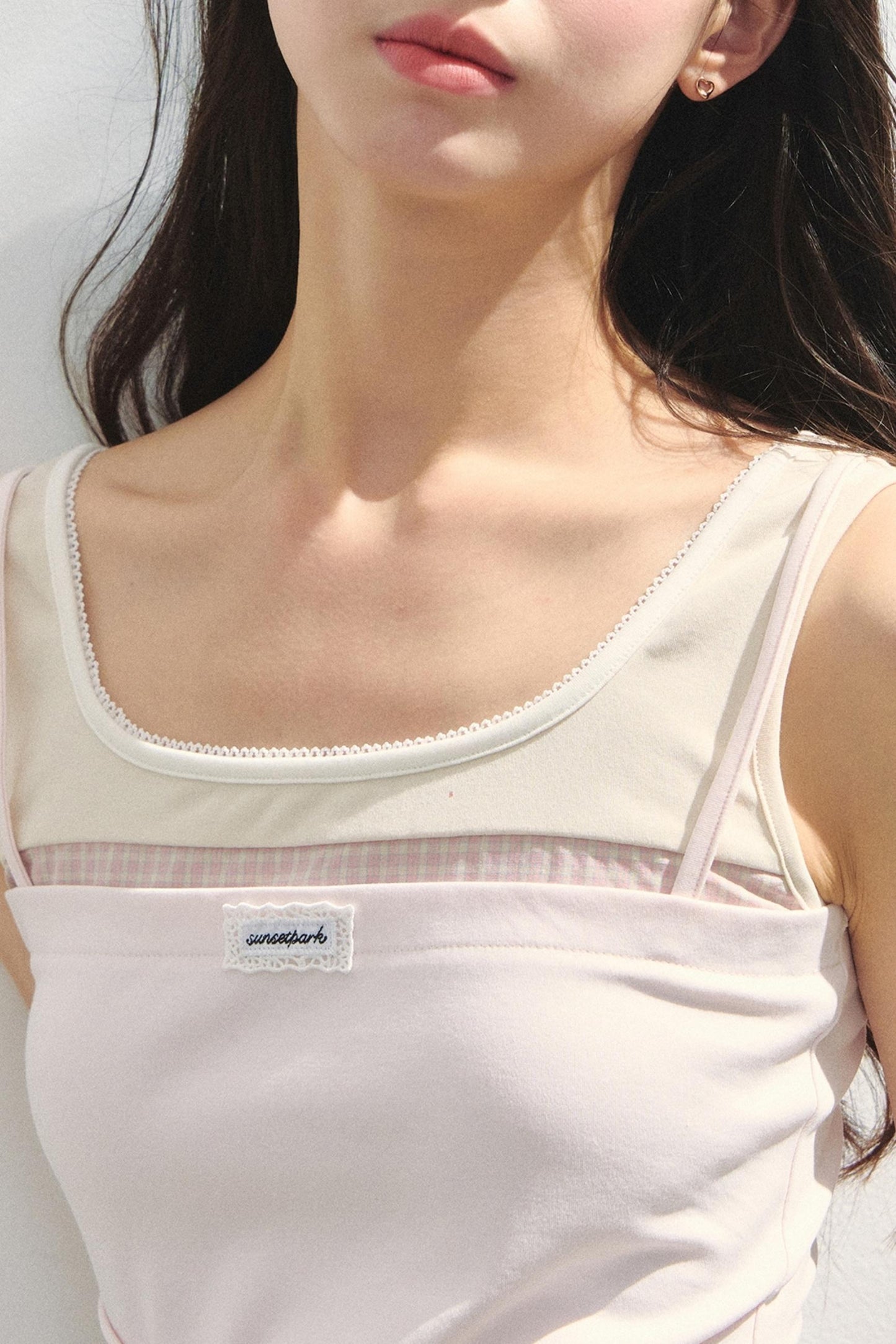 Retro Multicolor Layered Vest