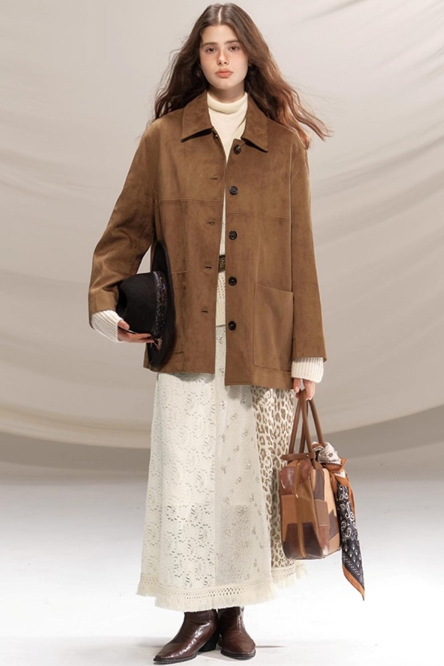 Nomadic Suede Retro Jacket