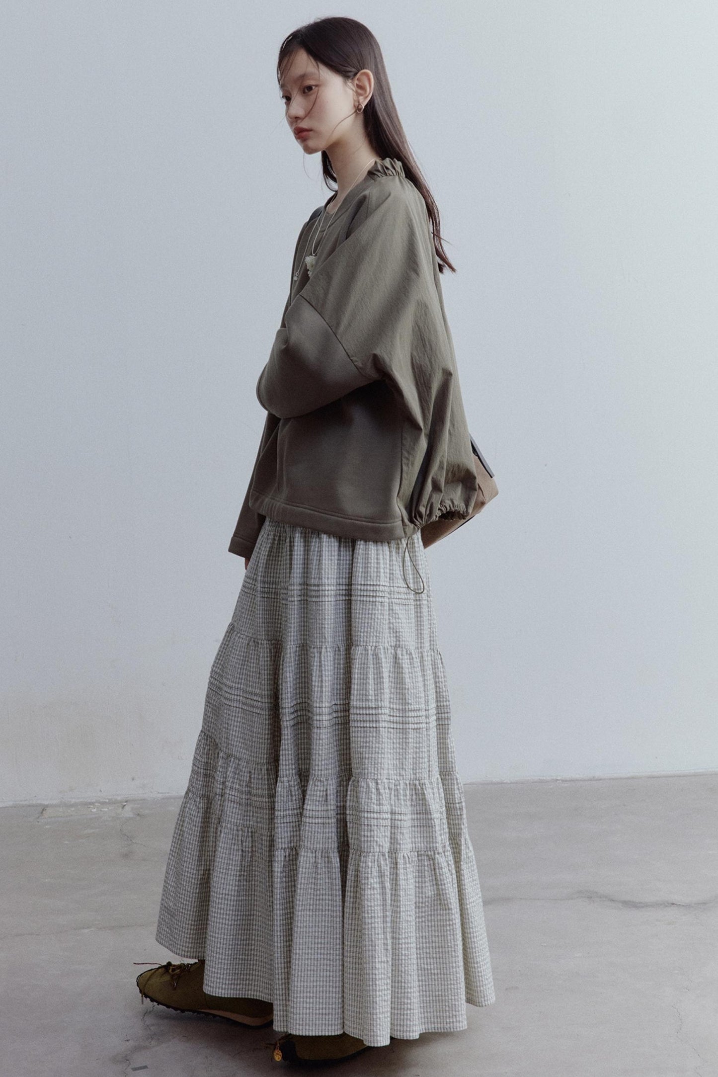 Personality Splicing Pullover Top