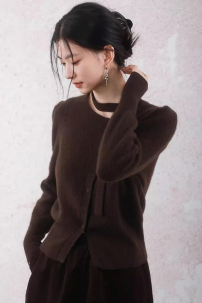 Asymmetrical Ribbon Sweater