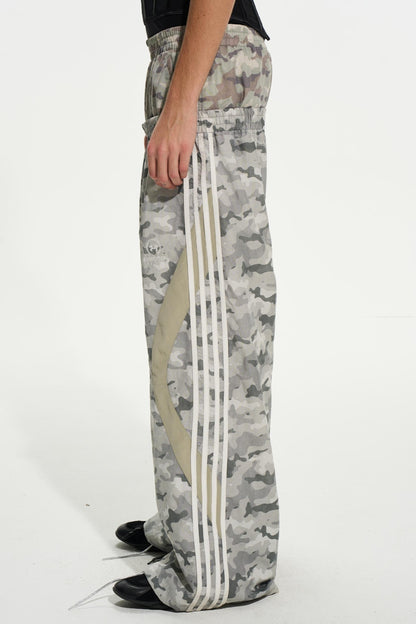 Double-Waist Camouflage Pants