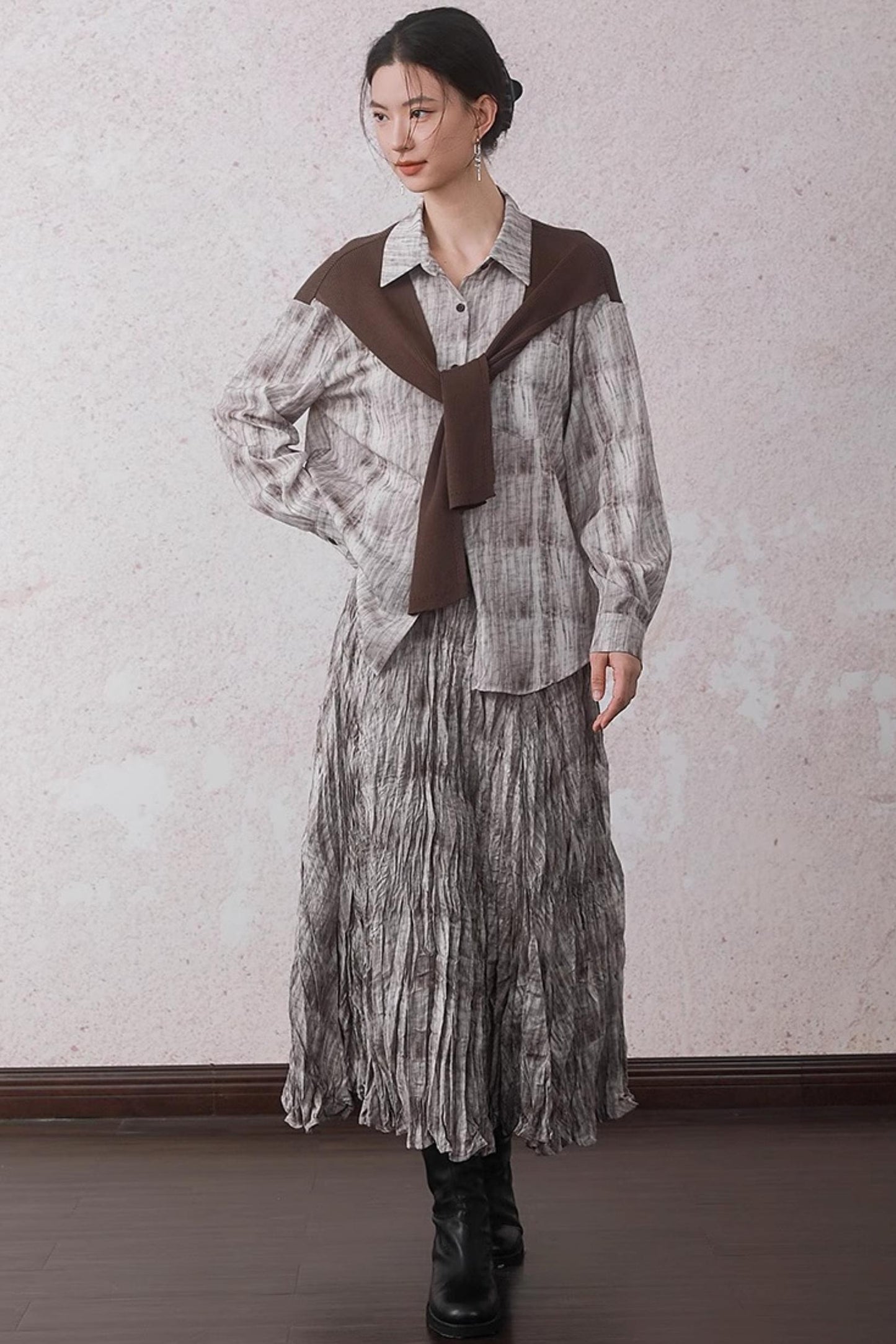 Autumn Tie-Dye Shirt