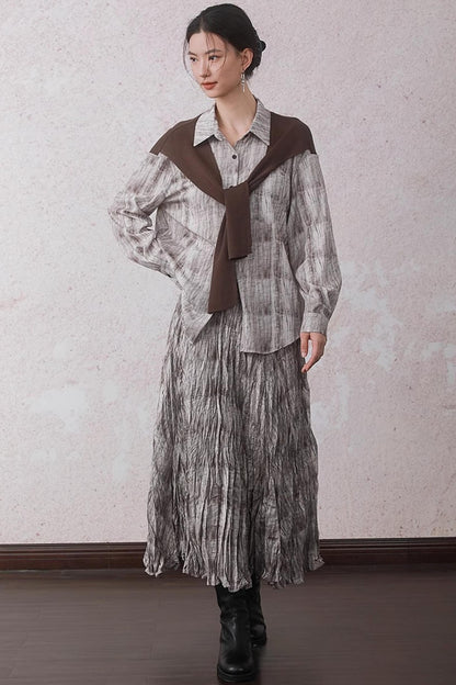 Autumn Tie-Dye Shirt