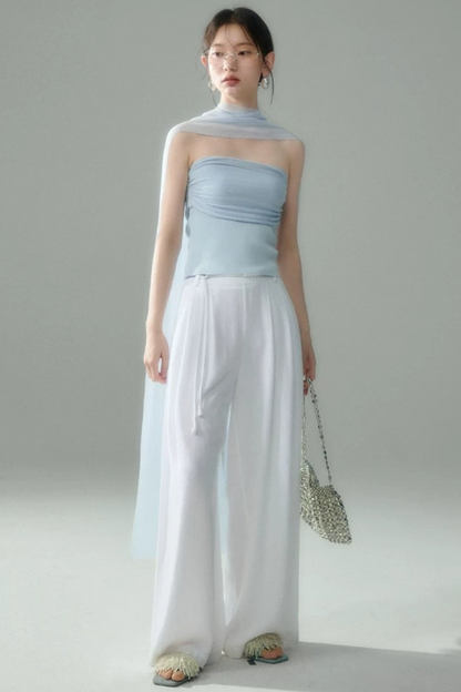 Breathable Linen Blend Pants