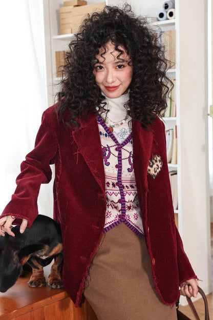 Rebellious Merino Wool Knitted Vest