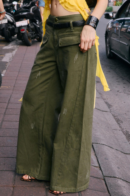 Vintage High-Waist Straight-Leg Jeans