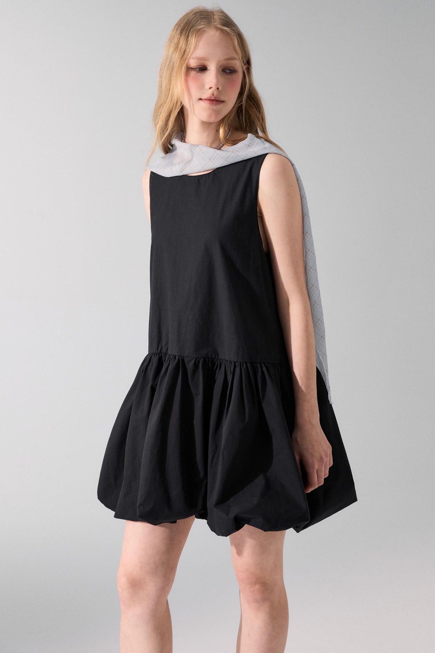 Chic Cloud Hem Dress