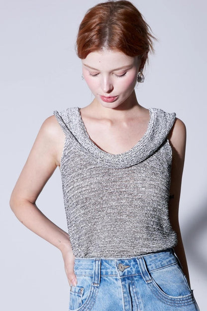 Natural Breathable Knitted Top