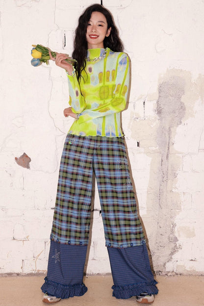 Blue Candy Trousers