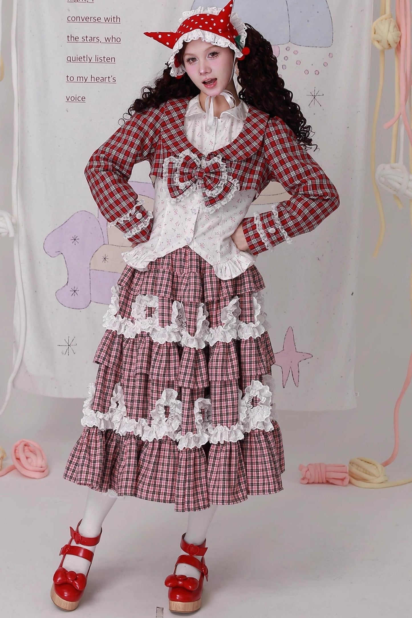 Showa Retro Lolita Skirt