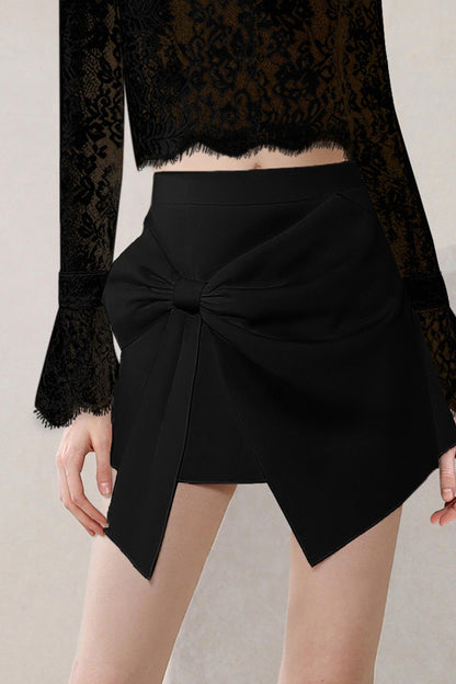 Temperament Lace Top & Skirt Set-Up