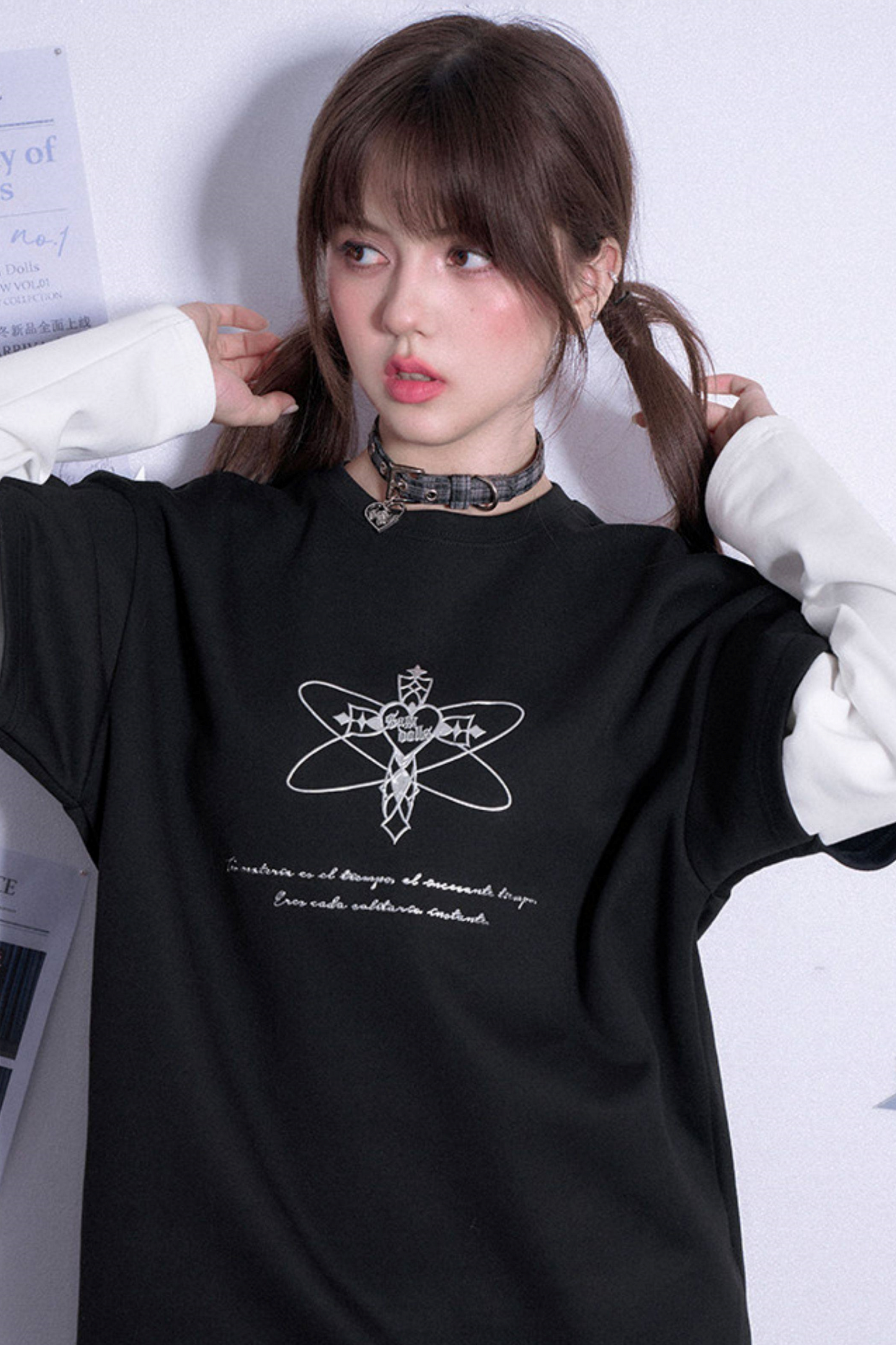 Sweatshirt mit 3D-Druck Fighting Spirit