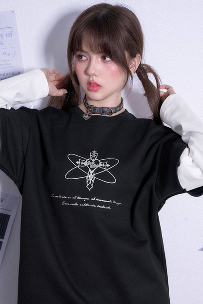 Sweatshirt mit 3D-Druck Fighting Spirit