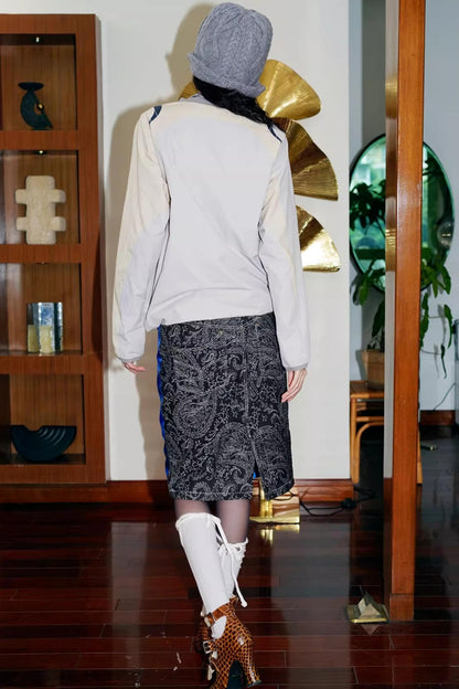 Autumn Retro Long-Sleeved Sweatshirt