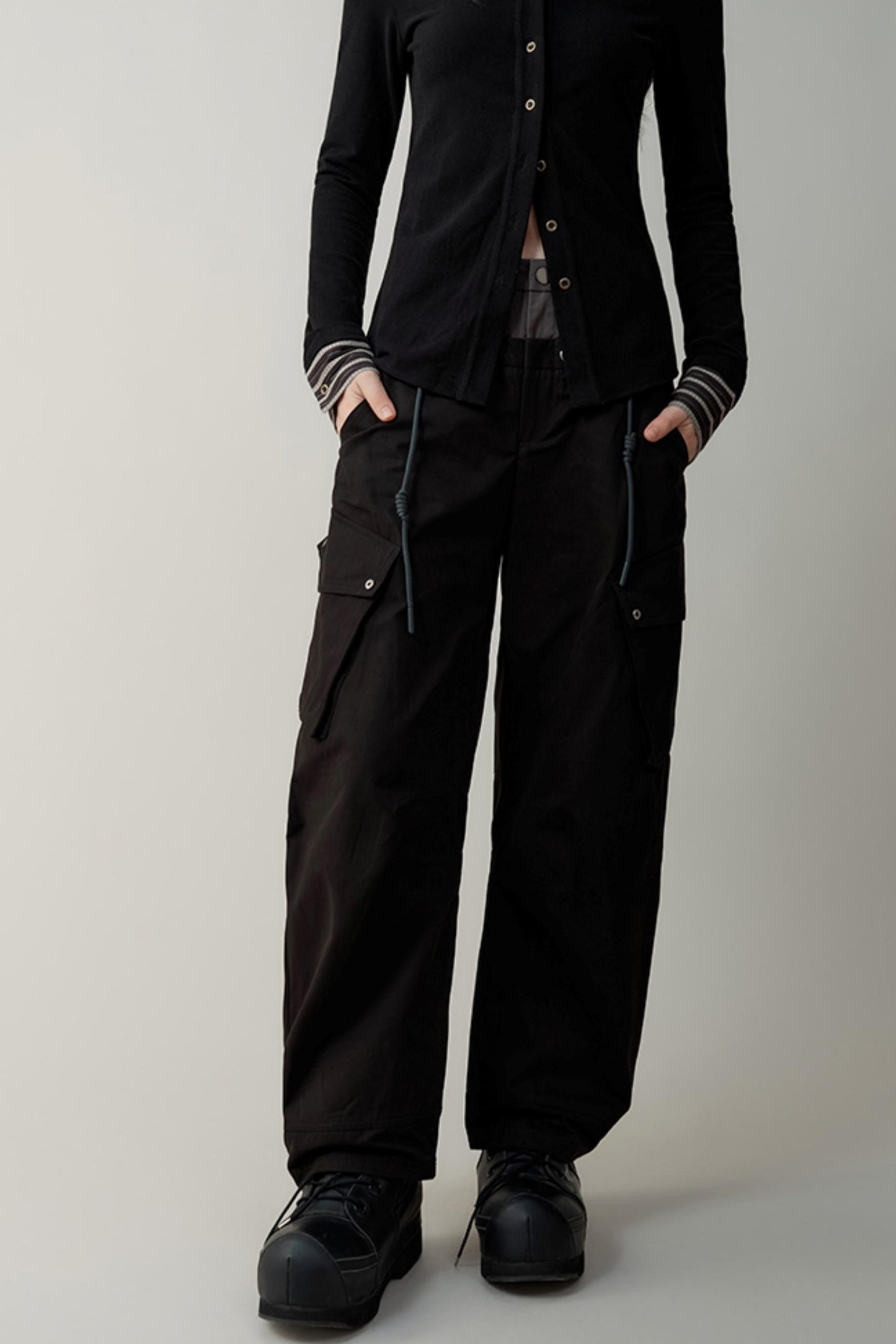 Casual Double-Waist Cargo Pants