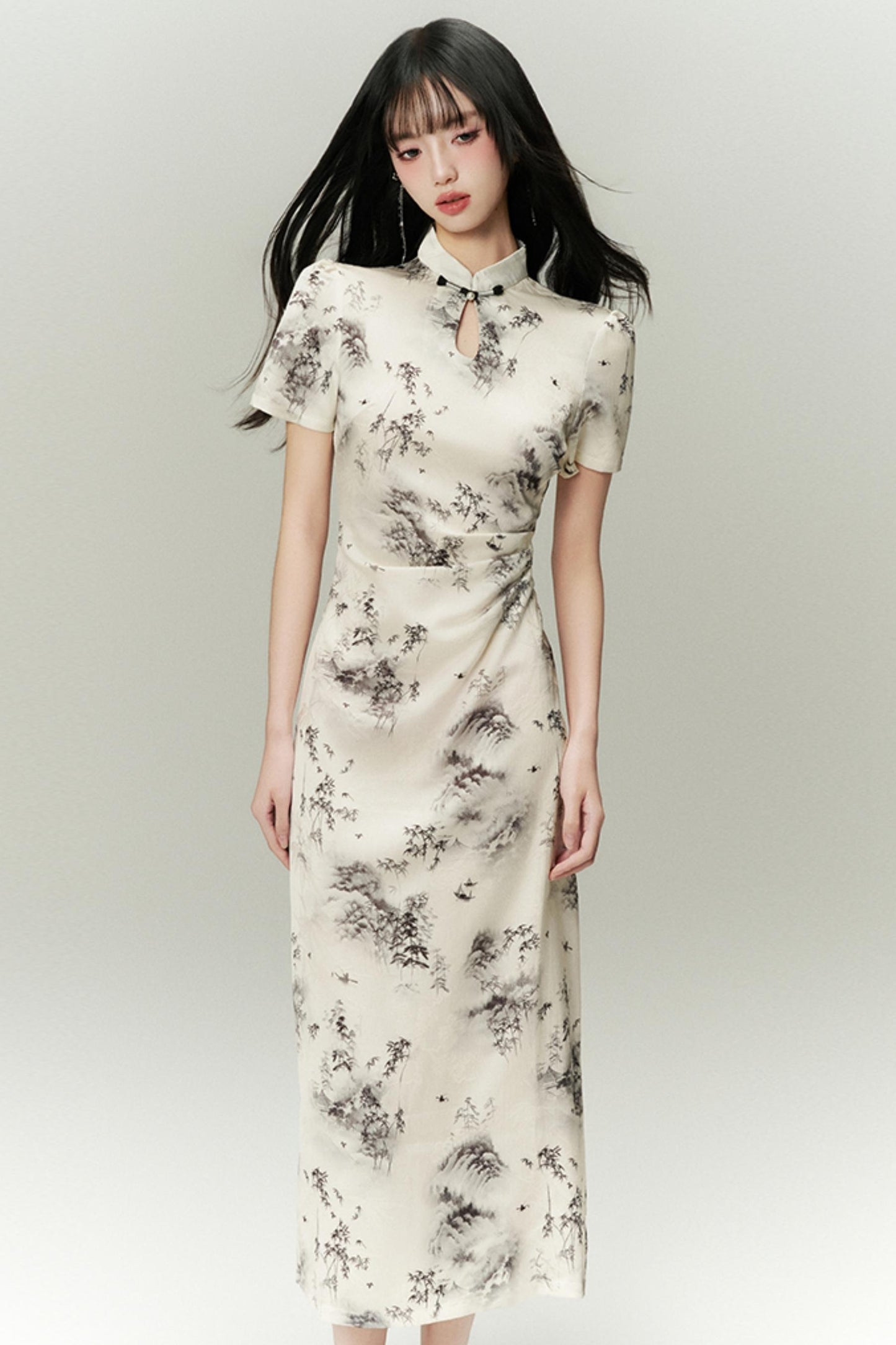 Modern Retro China Dress