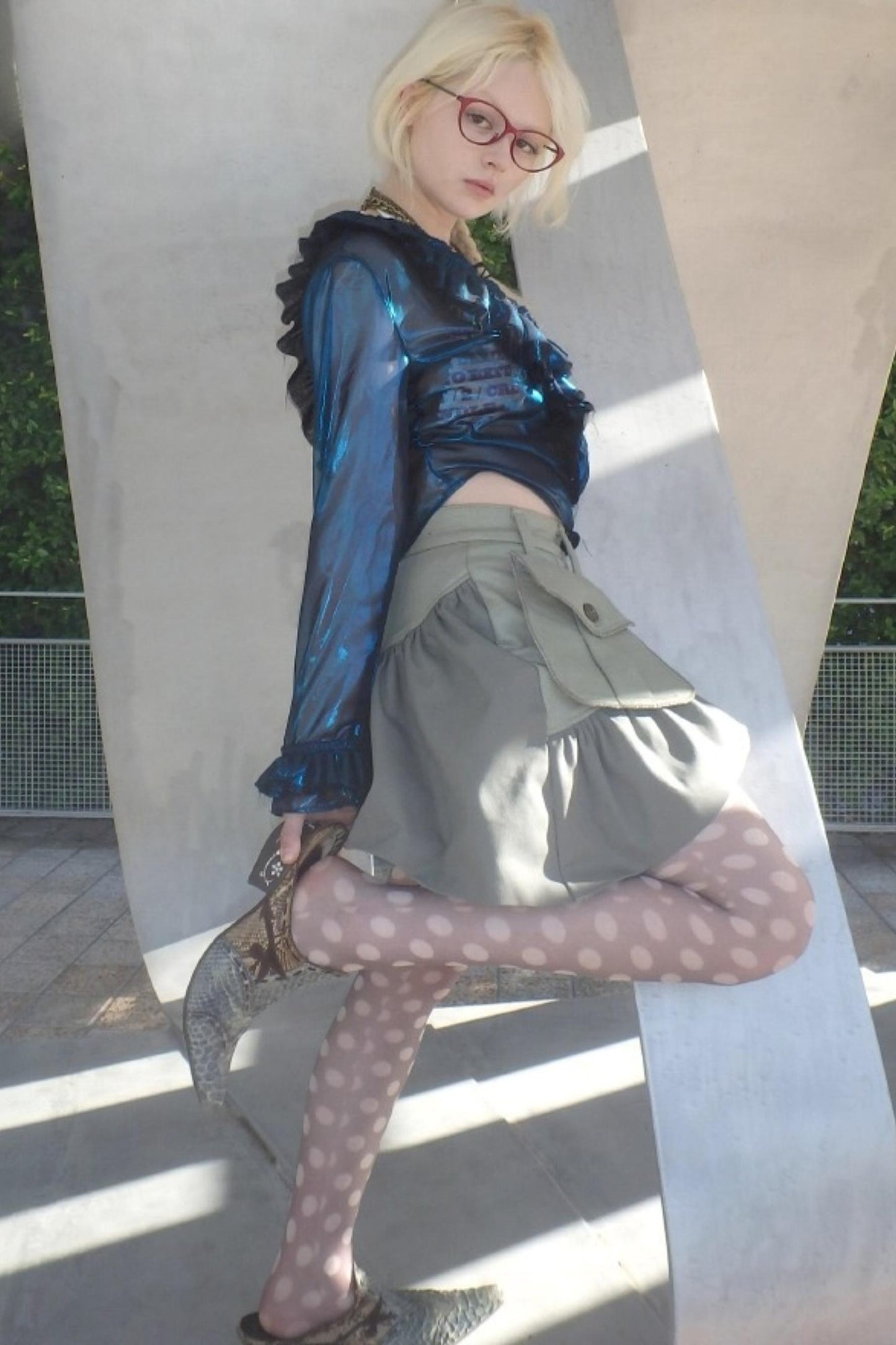 Satin Elegant Mini Skirt