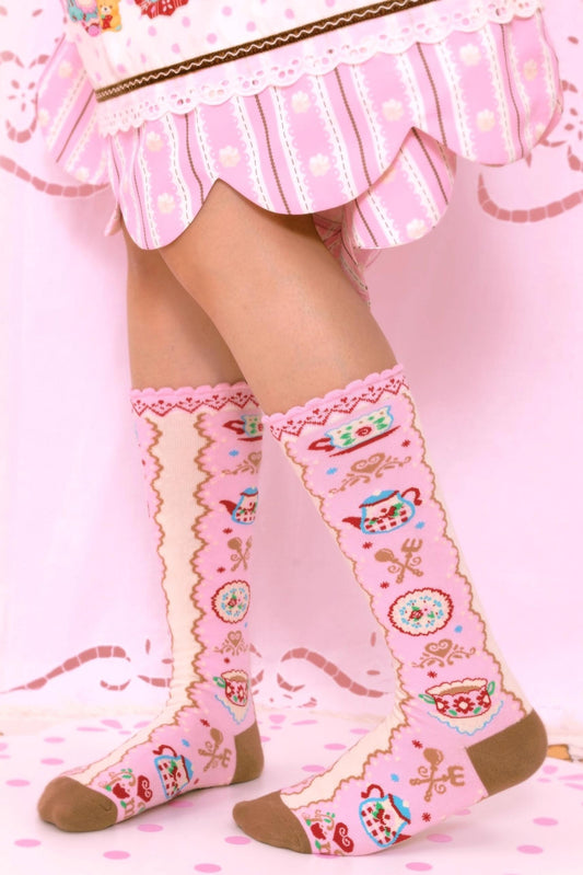 Tea Party Lace Socks
